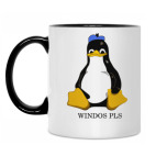 Кружка двухцветная