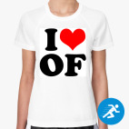 Женская спортивная футболка