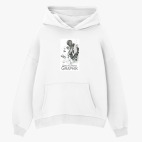 Толстовка худи оверсайз