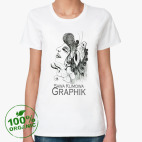 Женская футболка органик