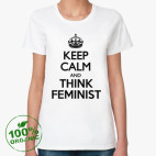 Женская футболка органик