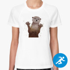 Женская спортивная футболка