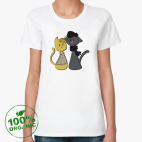 Женская футболка органик