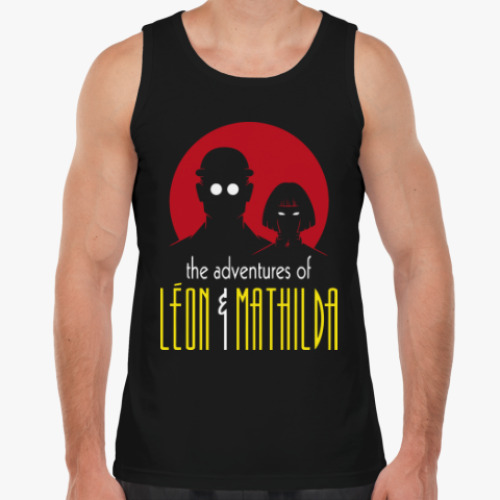 Майка с принтом Леон и Матильда