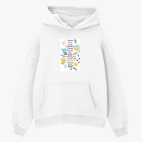 Толстовка худи оверсайз