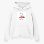 Толстовка худи оверсайз