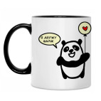 Кружка двухцветная