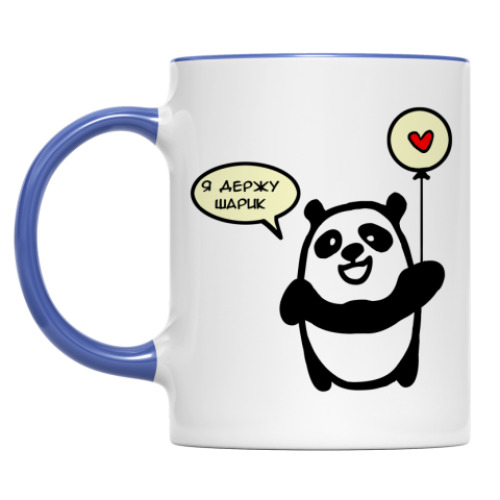 Кружка с принтом Панда