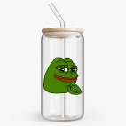 Банка с бамбуковой крышкой