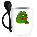 Кружка с ложкой