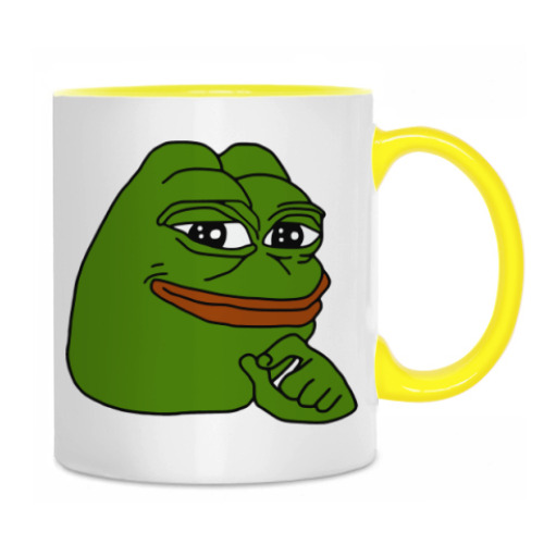 Кружка с принтом Лягушонок Пепе