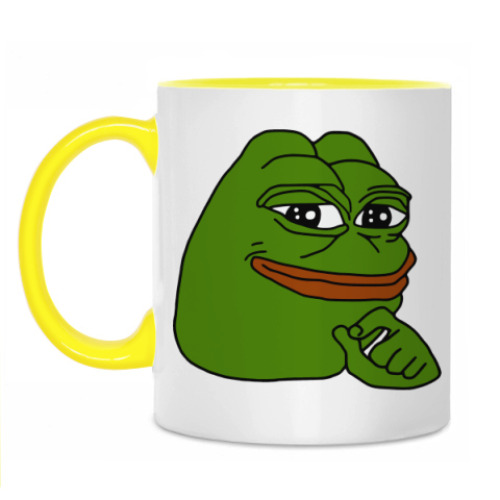 Кружка с принтом Лягушонок Пепе