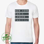 Мужская футболка органик