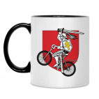 Кружка двухцветная