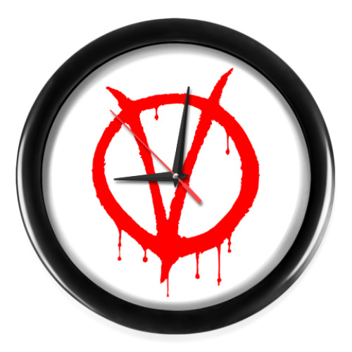 Настенные часы V for Vendetta