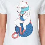 Белая крыска