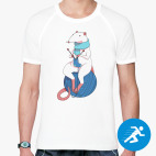 Мужская спортивная футболка