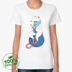 Женская футболка органик