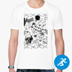 Мужская спортивная футболка