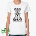 Женская футболка органик