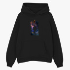 Толстовка худи оверсайз