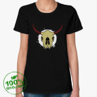 Женская футболка органик