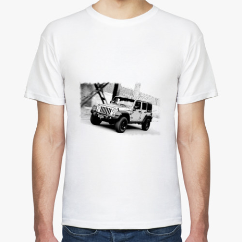 Футболка с принтом Джип