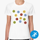 Женская спортивная футболка