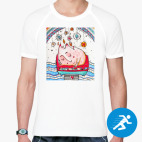 Мужская спортивная футболка