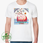 Мужская футболка органик