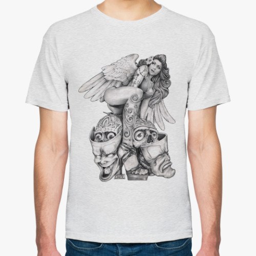 Футболка с принтом Desperate Angel