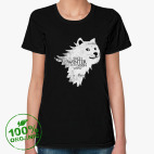 Женская футболка органик