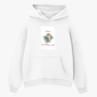 Толстовка худи оверсайз