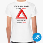 Женская спортивная футболка