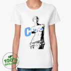 Женская футболка органик