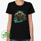 Женская футболка органик