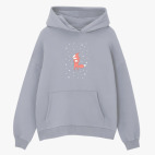 Толстовка худи оверсайз