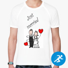 Мужская спортивная футболка