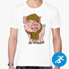 Мужская спортивная футболка