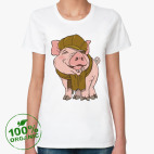 Женская футболка органик