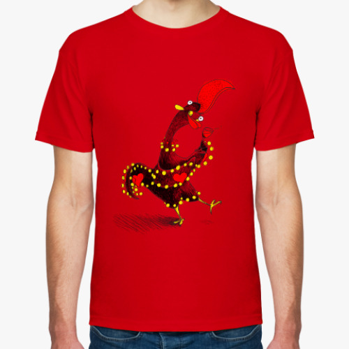 Футболка с принтом Португальский петух Барселуш