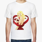 Классическая футболка Девушка