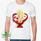 Мужская футболка органик