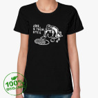 Женская футболка органик