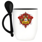 Кружка с ложкой