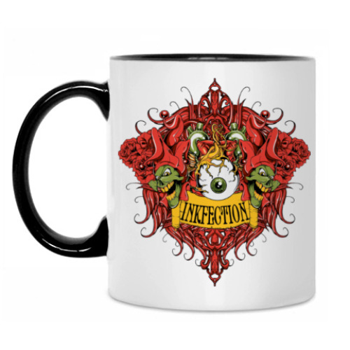 Кружка с принтом Old School