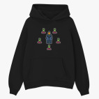 Толстовка худи оверсайз