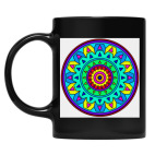 Кружка цветная UV-DTF