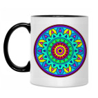 Кружка двухцветная