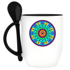 Кружка с ложкой